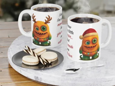Little Monster Mug - Christmas Gift for Children - Perfect for hot chocolate moments!
