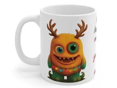 Little Monster Mug - Christmas Gift for Children - Perfect for hot chocolate moments!