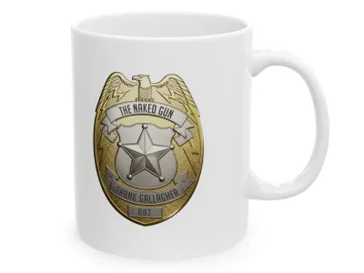 Police Squad Mug - Personalized badge design on Your Coffee Cup