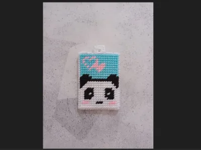 Panda cardholder 7.5 cm x 9.5 cm
